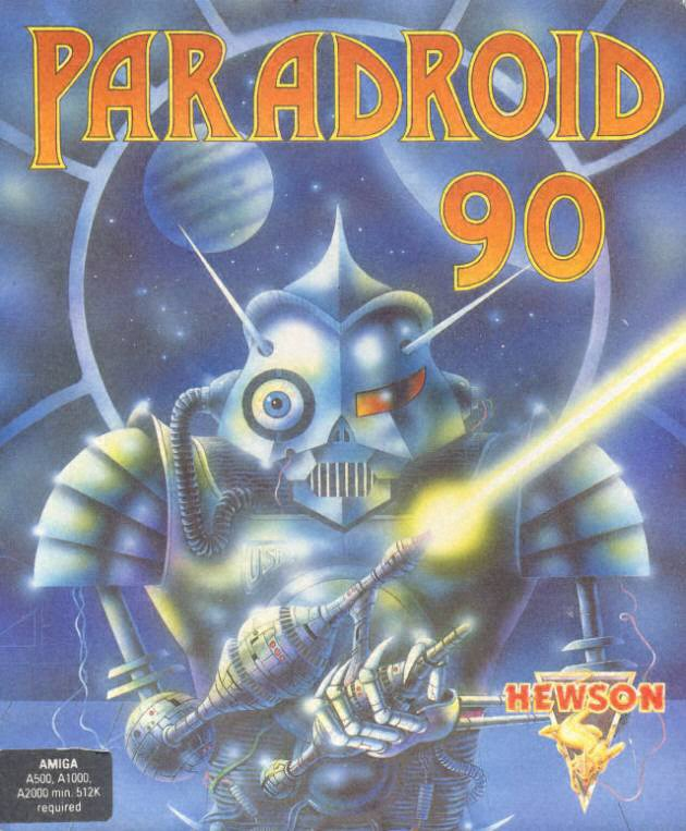 Paradroid 90 box art
