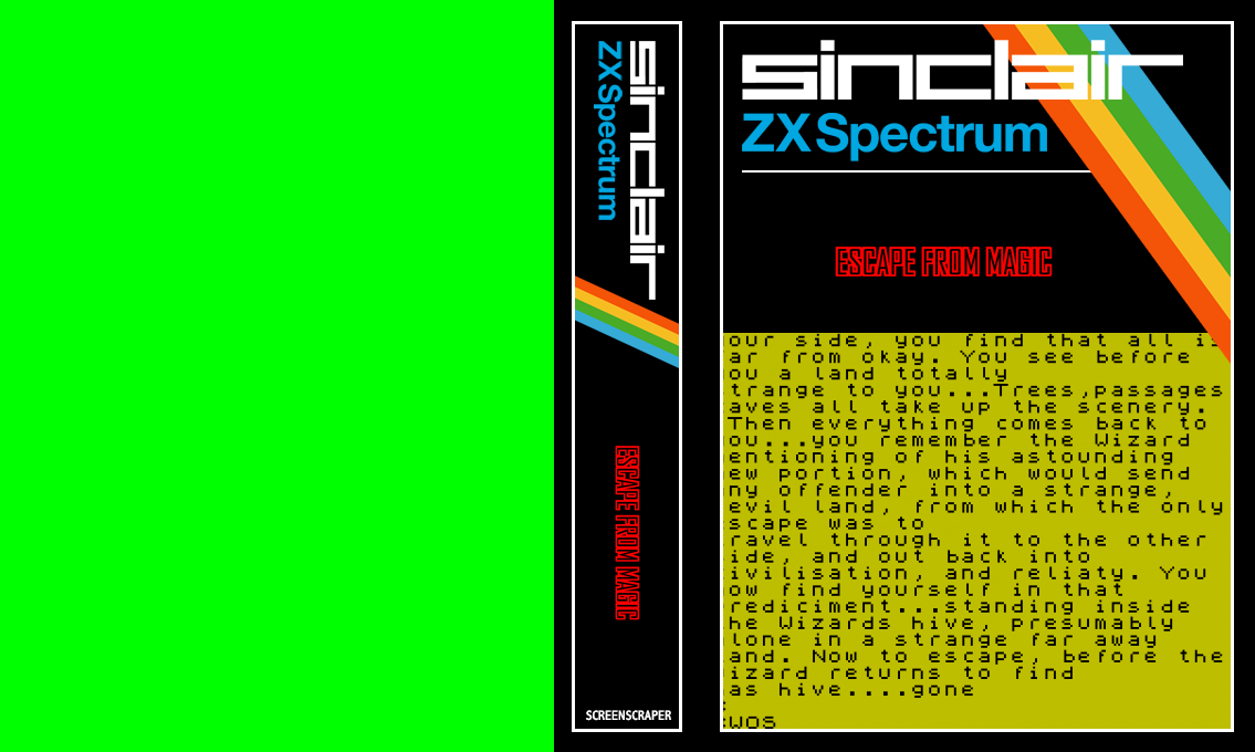 Escape from Magic — box-texture (SS)