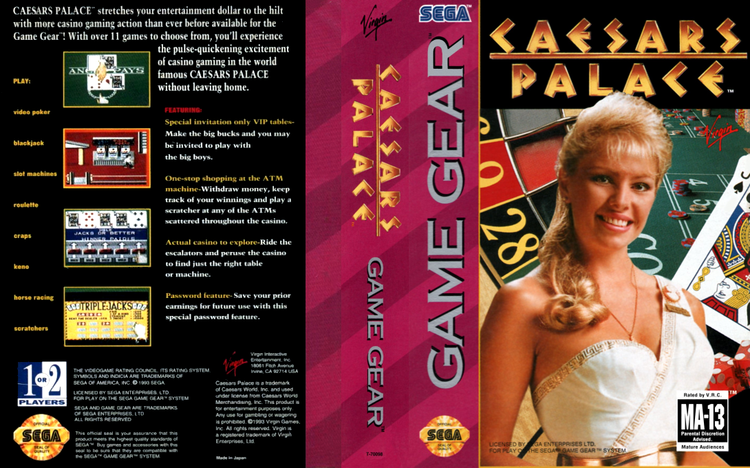 Caesars Palace — box-texture (US)