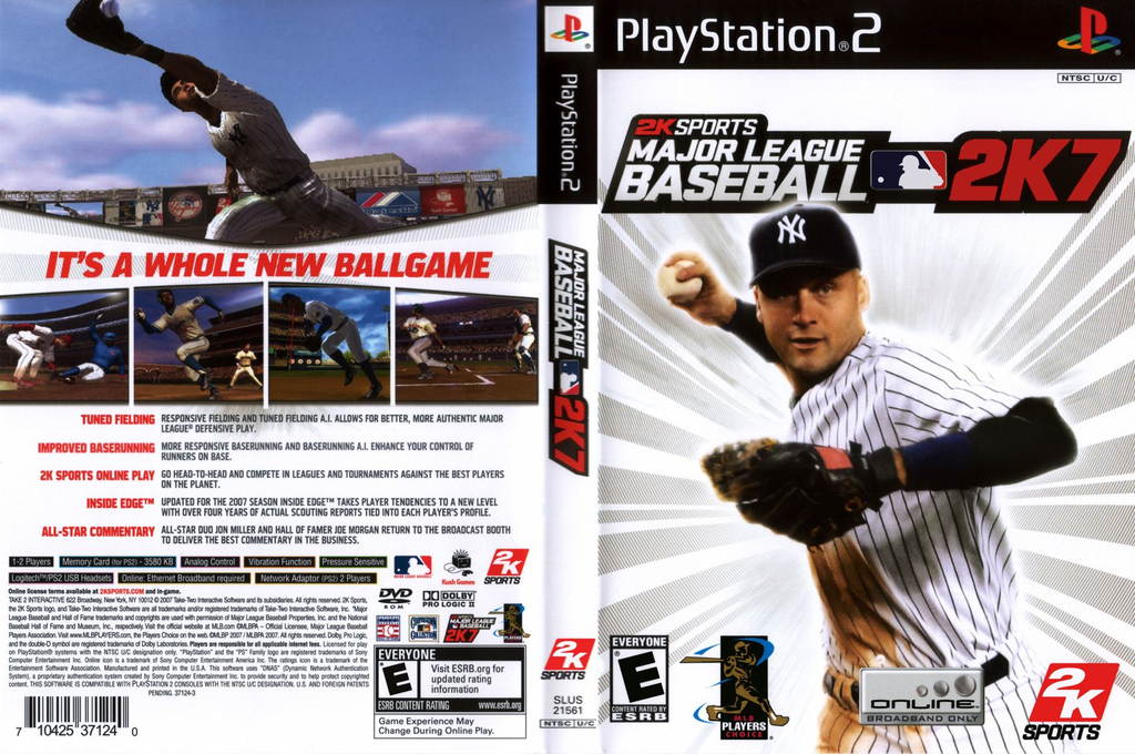 Major League Baseball 2K7 — box-texture (US)