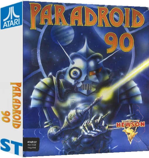 Paradroid 90 — box-3D (EU)