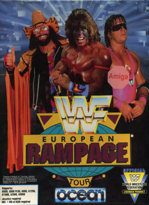 WWF European Rampage Tour box art