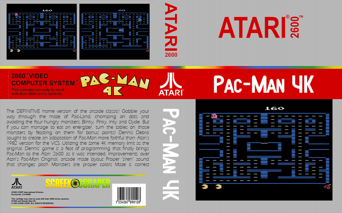 Pac-Man 4K — box-texture (SS)