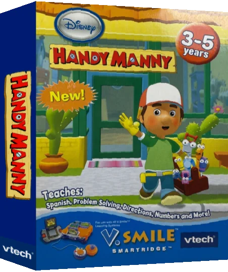 Handy Manny — box-3D (US)