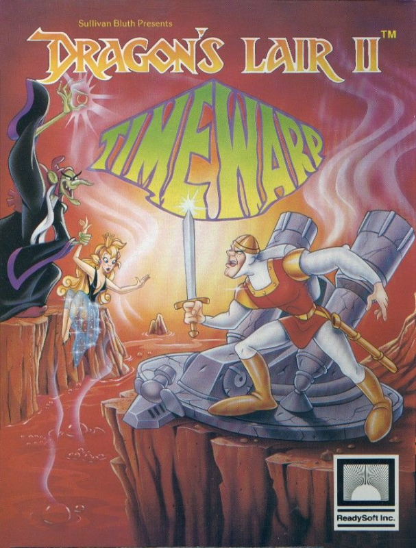 Dragon's Lair II: Time Warp box art