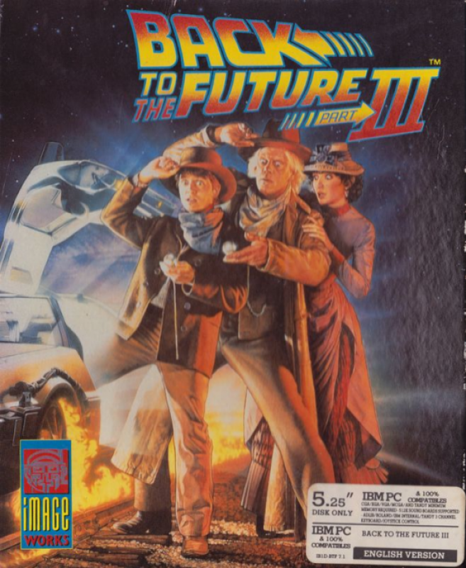 Back To The Future Part 3 — box-2D (EU)