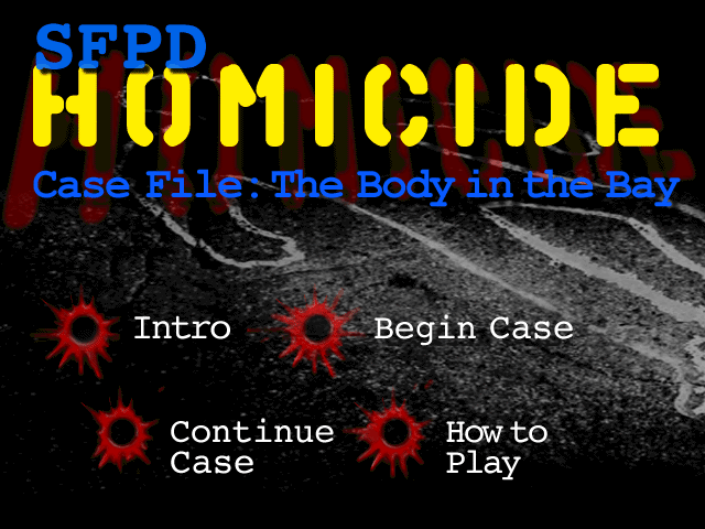 SFPD Homicide / Case File: The Body in the Bay — sstitle (WOR)