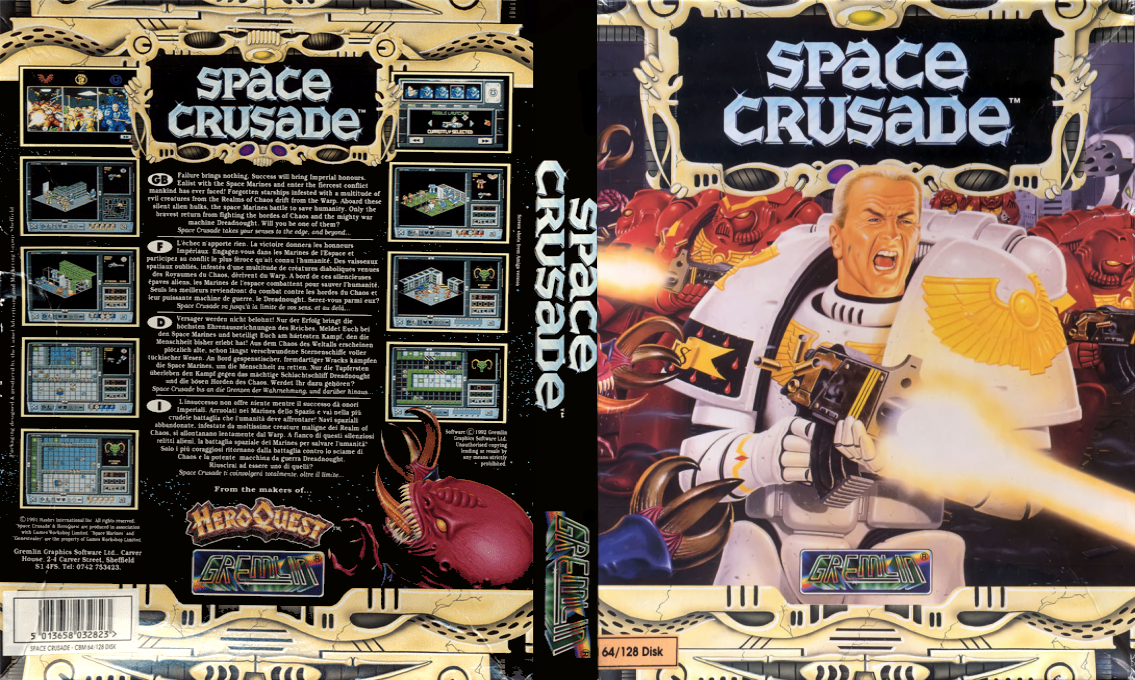 Space Crusade — box-texture (EU)