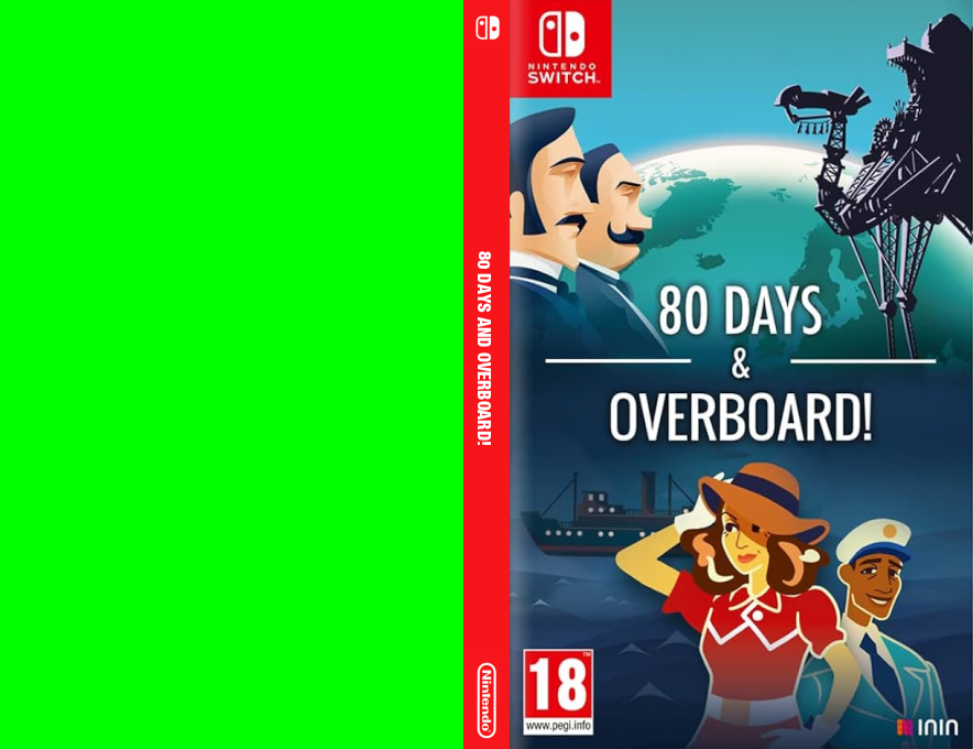 80 Days and Overboard! — box-texture (EU)