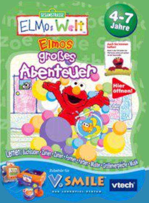 Elmo's World - Elmo's Big Discoveries — box-2D (DE)