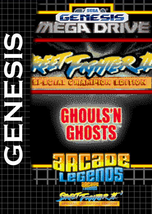 Arcade Legends Street Fighter II' - Special Champion Edition — box-2D (SS)