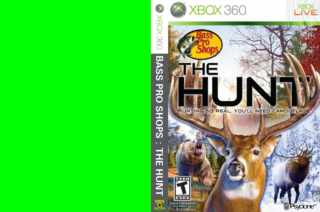 Bass Pro Shops - The Hunt — box-texture (US)