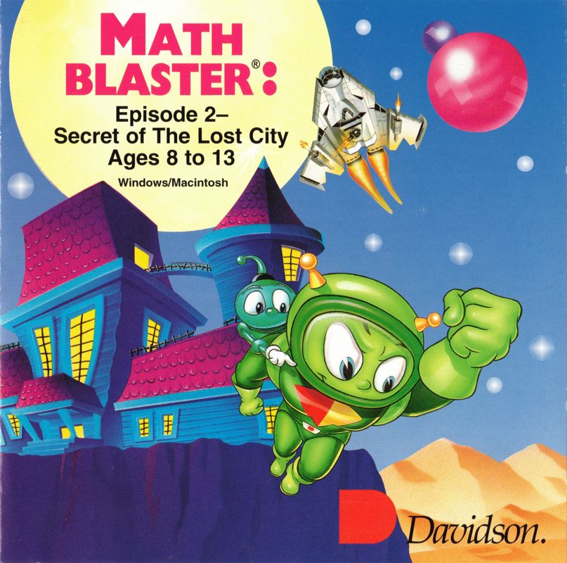 Math Blaster Episode 2: Secret of the Lost City box art