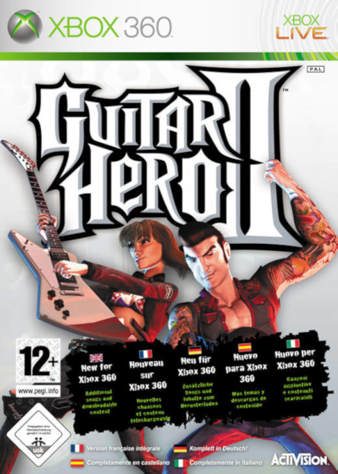 Guitar Hero II — box-2D (EU)