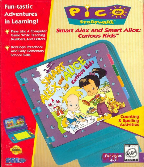 Smart Alex and Smart Alice - Curious Kids box art