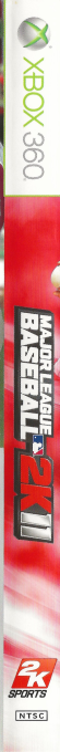 Major League Baseball 2K11 — box-2D-side (US)