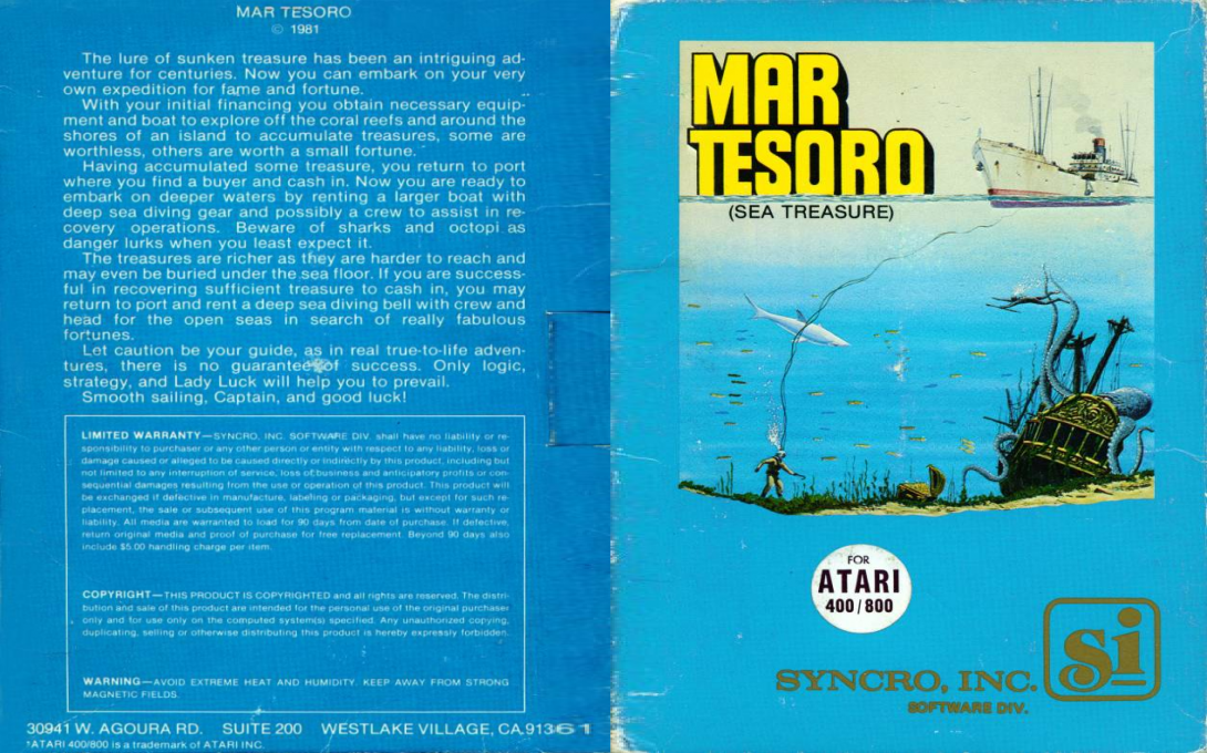 Mar Tesoro — box-texture (US)