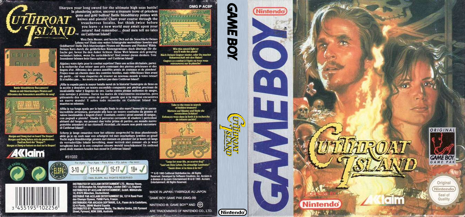 Cutthroat Island — box-texture (EU)