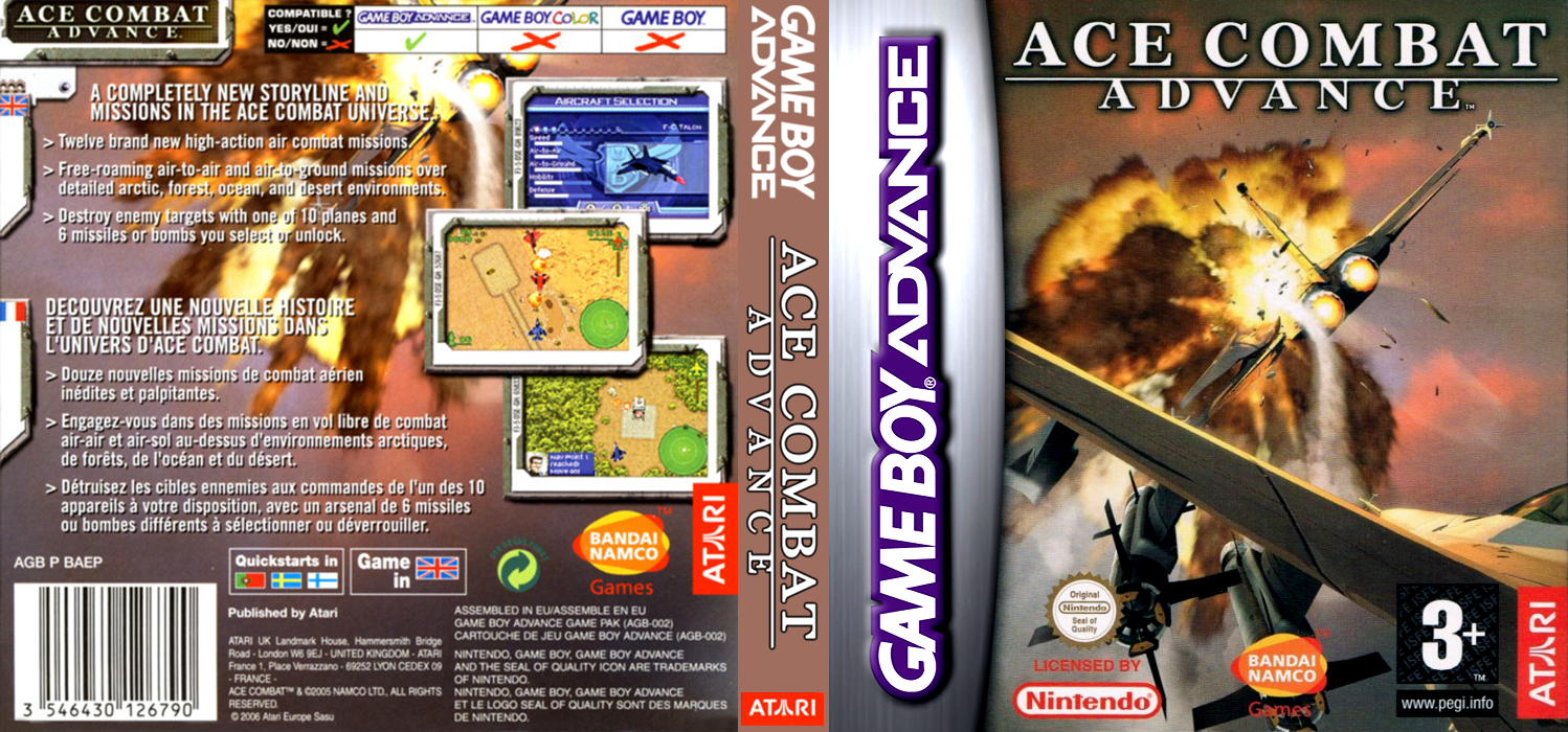 Ace Combat Advance — box-texture (EU)