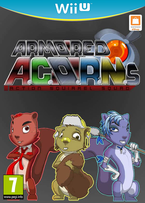 Armored Acorns - Action Squirrel Squad — box-2D (EU)