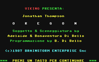 Jonathan Thompson : Oregon — sstitle (IT)