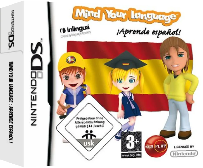 Mind Your Language - Aprende Espanol! — box-3D (EU)