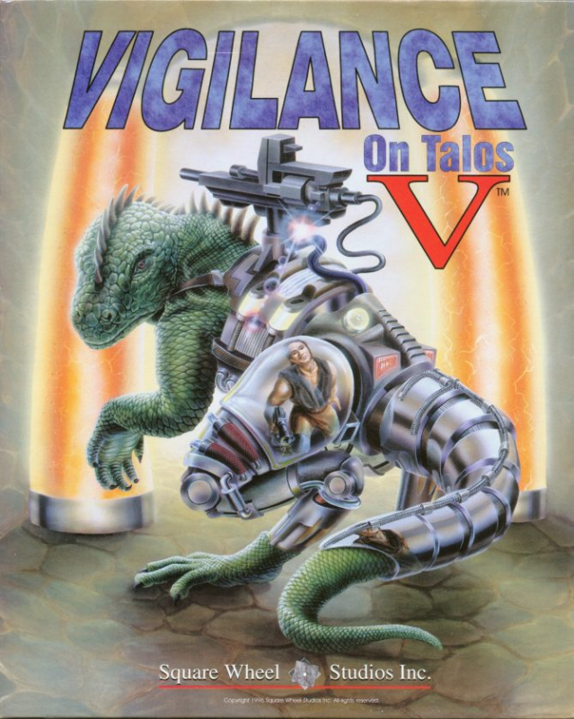 Vigilance On Talos 5 box art