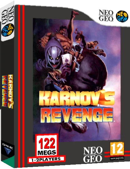 Karnov's Revenge — box-3D (EU)