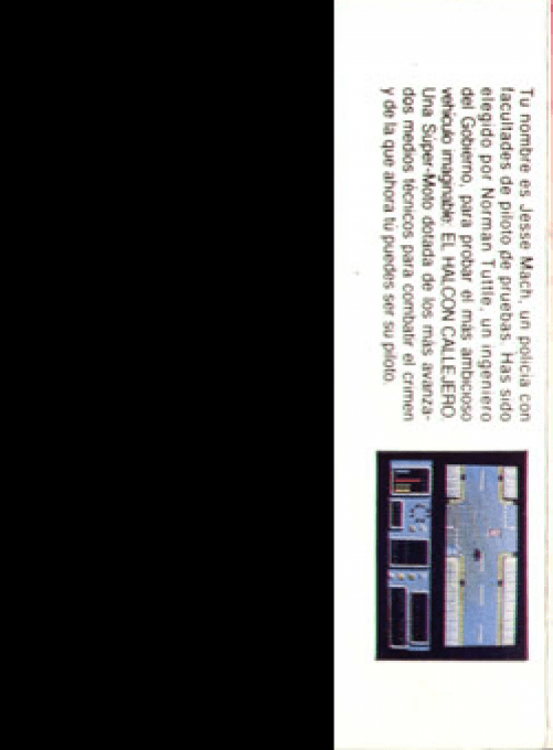 Street Hawk — box-2D-back (SP)