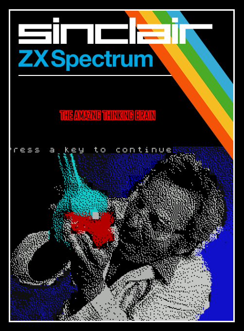 The Amazng Thinking Brain box art