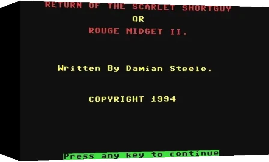 Rouge Midget II : Return of the Scarlet Shortguy — box-3D (WOR)