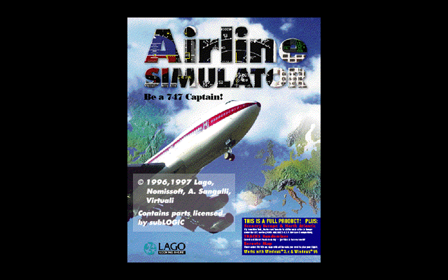 Airline Simulator — sstitle (WOR)
