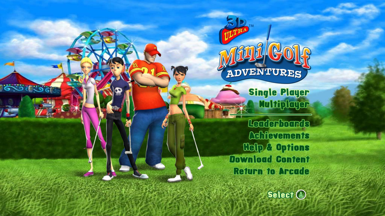 3d Ultra Mini Golf Adventures — sstitle (WOR)