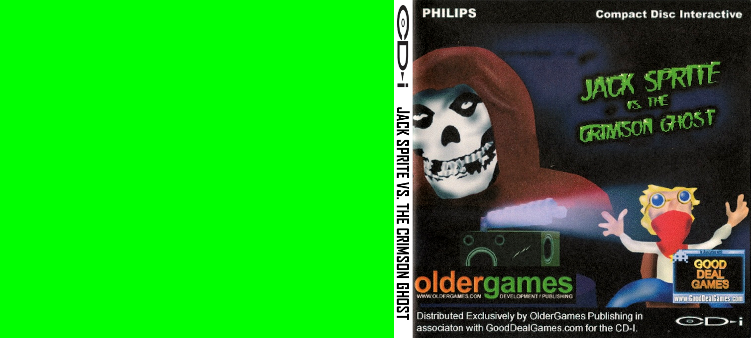 Jack Sprite Vs. The Crimson Ghost — box-texture (US)