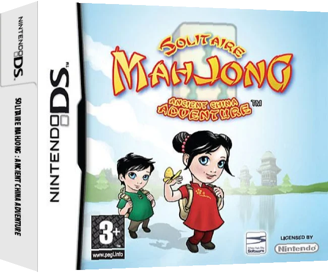 Solitaire Mahjong - Ancient China Adventure — box-3D (EU)