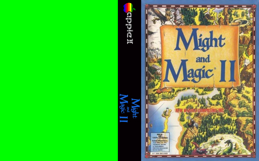 Might And Magic - Book Two — box-texture (US)