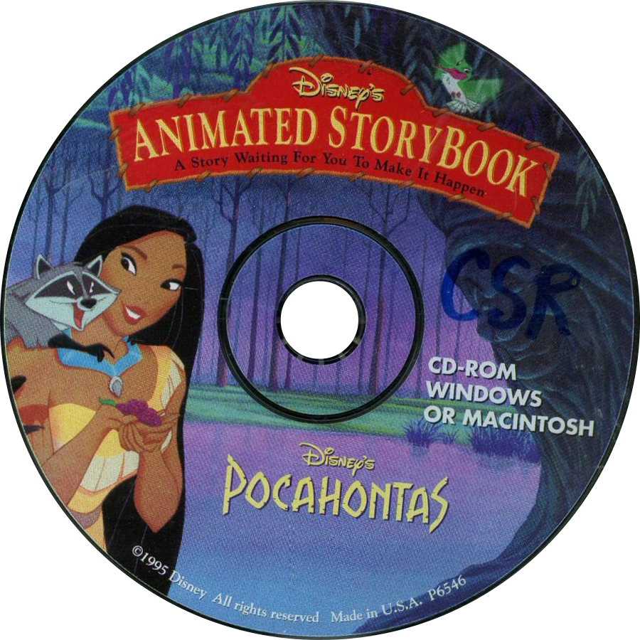 Disney's Animated Storybook: Pocahontas — support-2D (US)