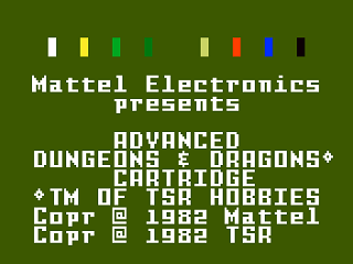 Advanced Dungeons and Dragons - Treasure of Tarmin — sstitle (WOR)