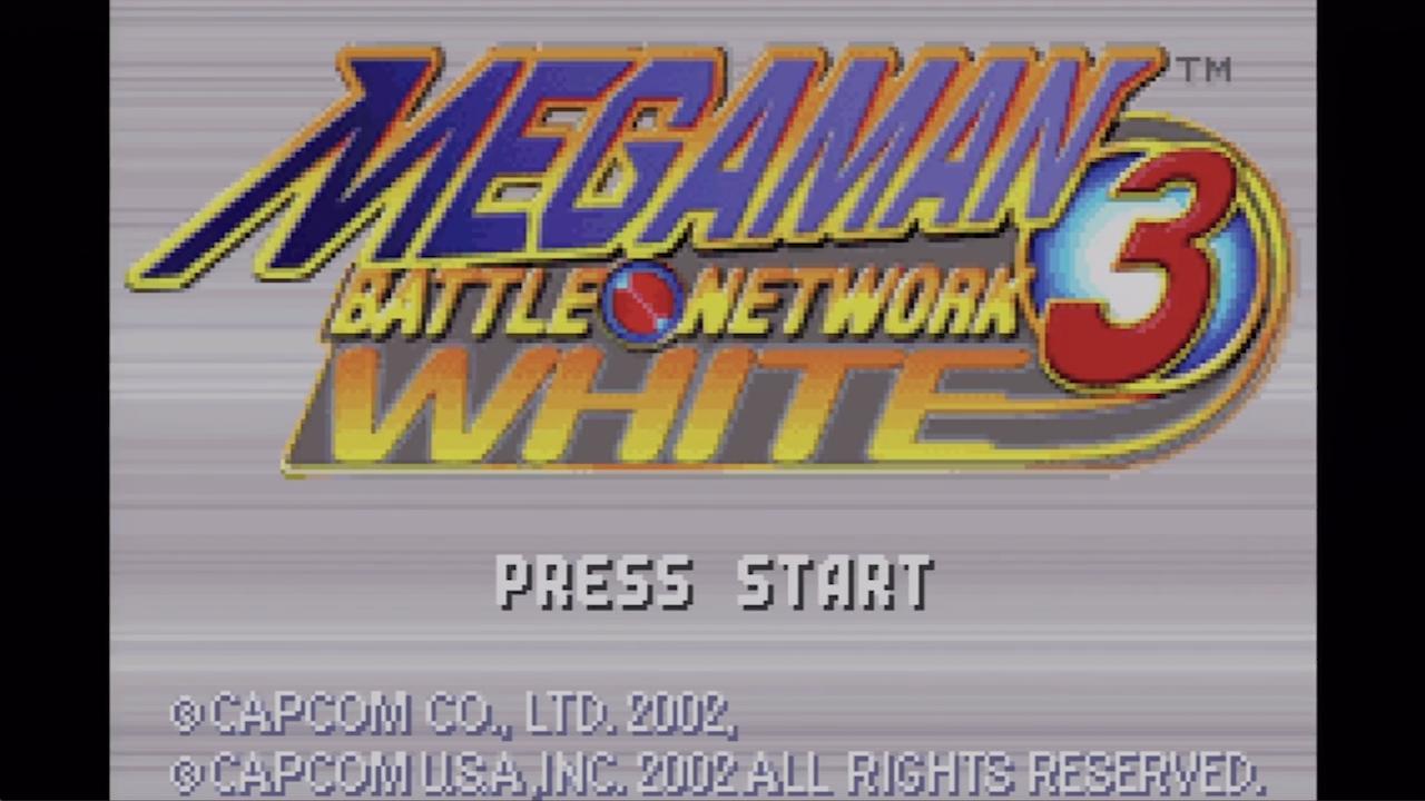 Mega Man Battle Network 3 - White Version — sstitle (WOR)