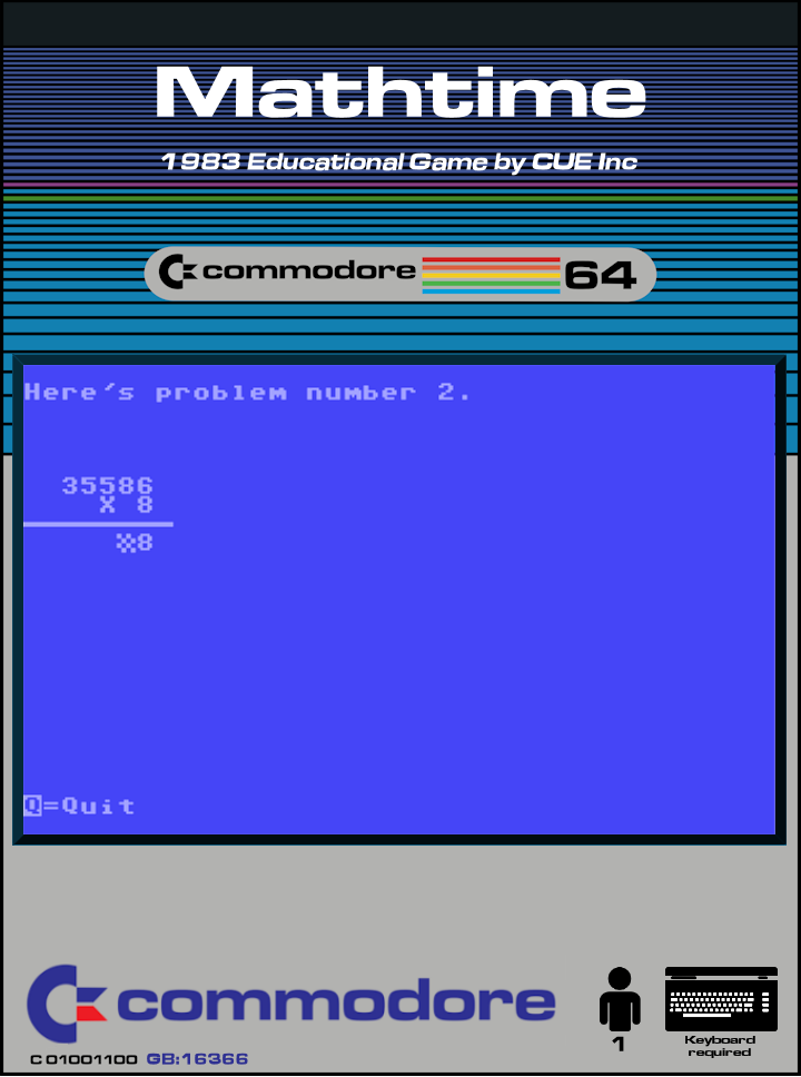 Mathtime box art