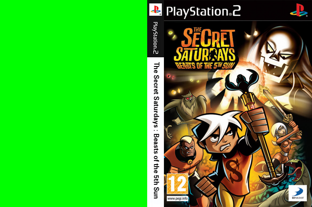 Secret Saturdays - Beasts Of The 5th Sun, The — box-texture (EU)