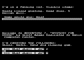 Mystery Fun House — ss (WOR)