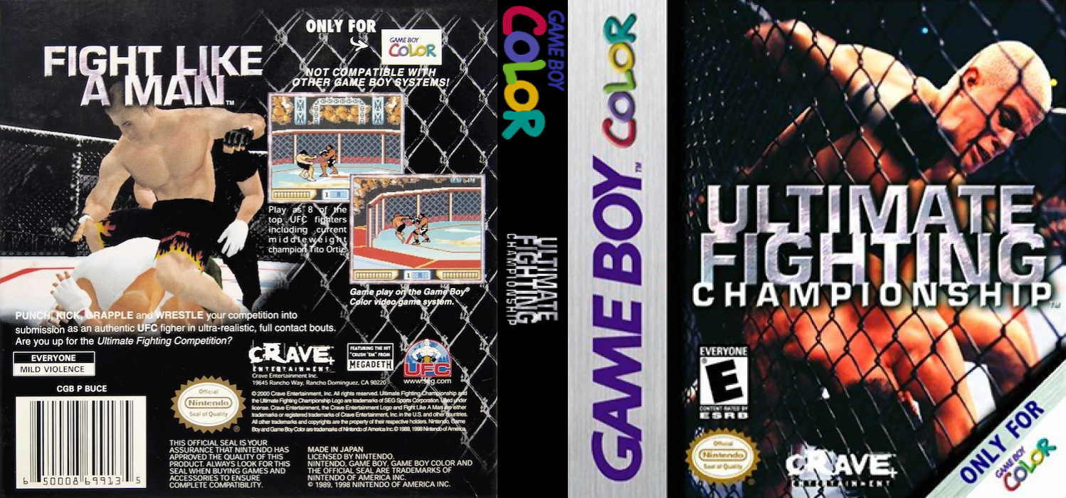 Ultimate Fighting Championship — box-texture (US)