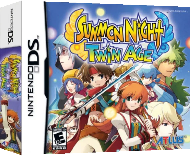Summon Night Twin Age - Seirei-tachi no Koe — box-3D (US)