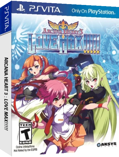Arcana Heart 3 - LOVEMAX!!!!! — box-3D (US)