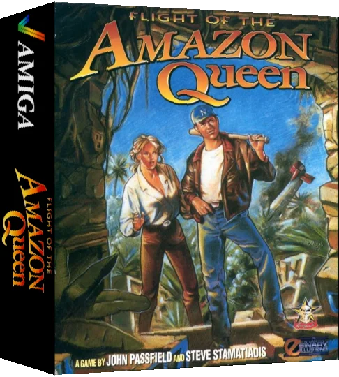 Flight of the Amazon Queen — box-3D (WOR)
