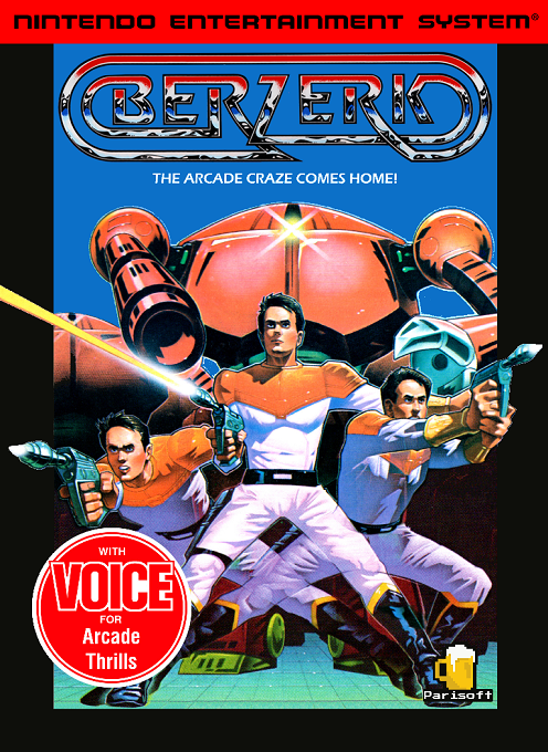 Berzerk box art