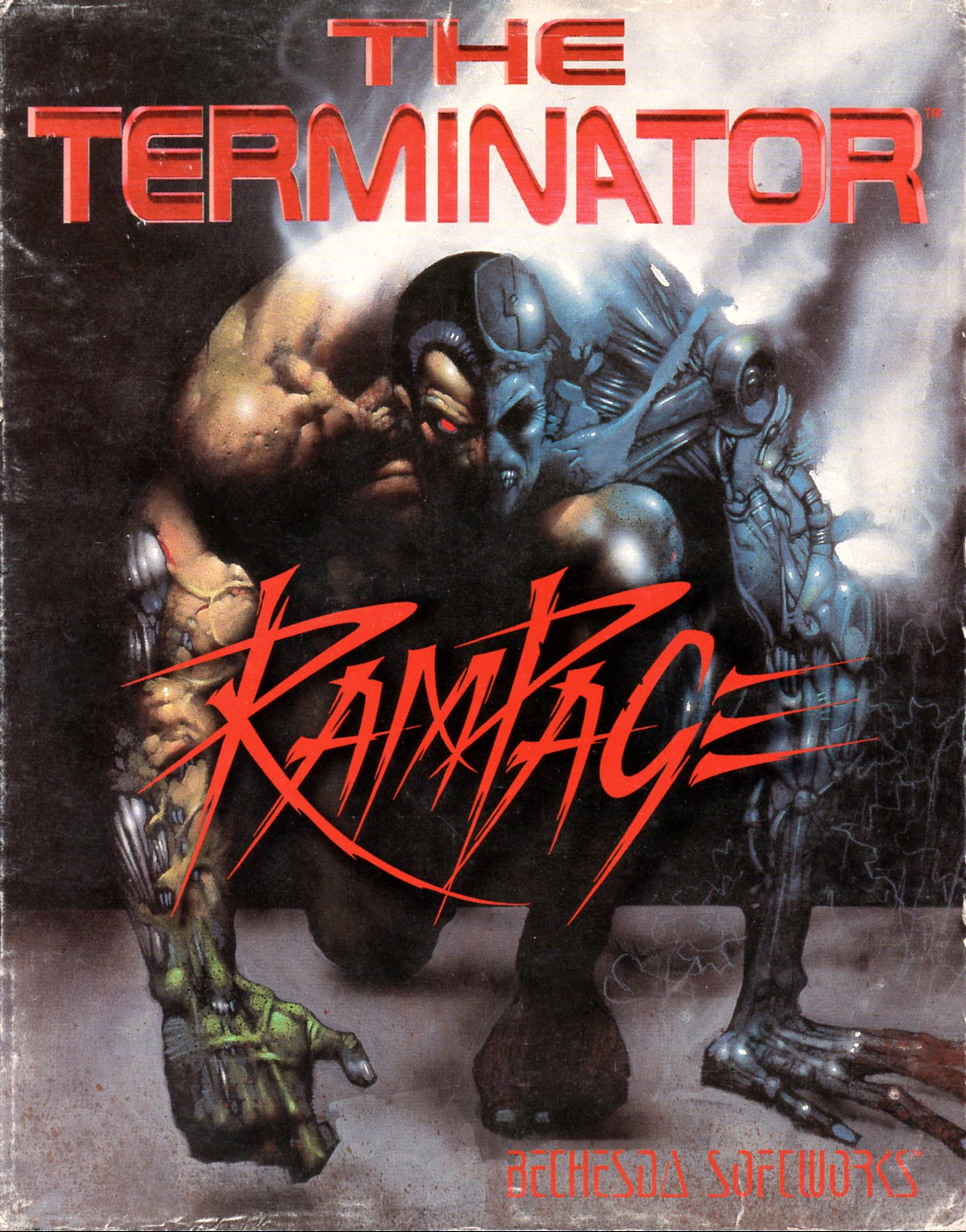 Terminator, The - Rampage — box-2D (EU)