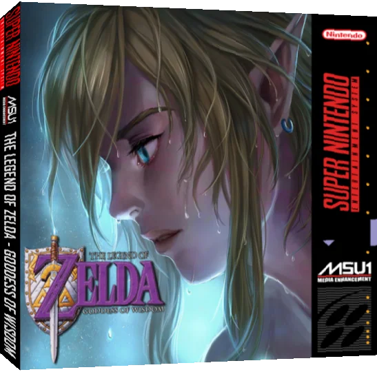 Legend of Zelda - Goddess of Wisdom, The — box-3D (WOR)