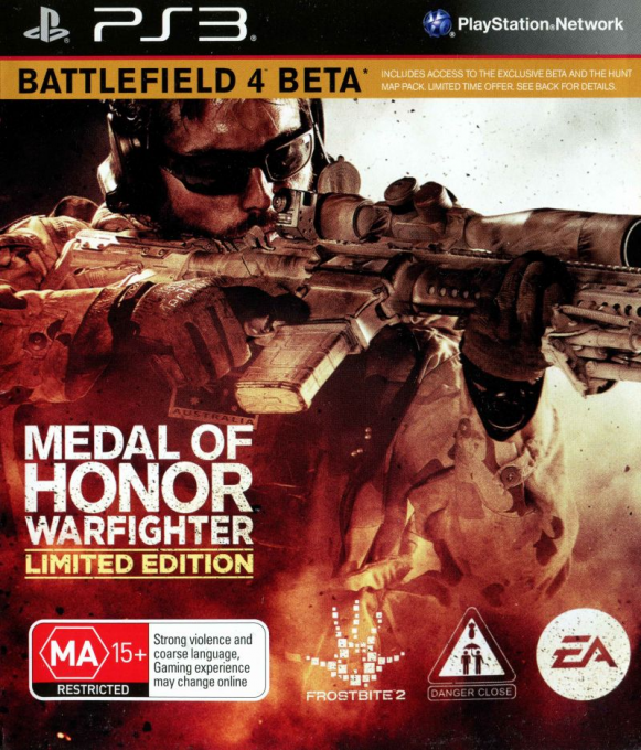 Medal of Honor - Warfighter — box-2D (AU)
